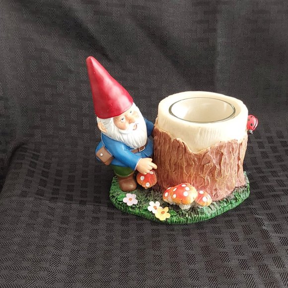 Yankee Candle Vintage Gnome Votive Candle Holder - Picture 2 of 7